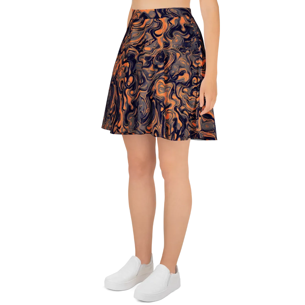 Amber Maelstrom on Skater Skirt — Left