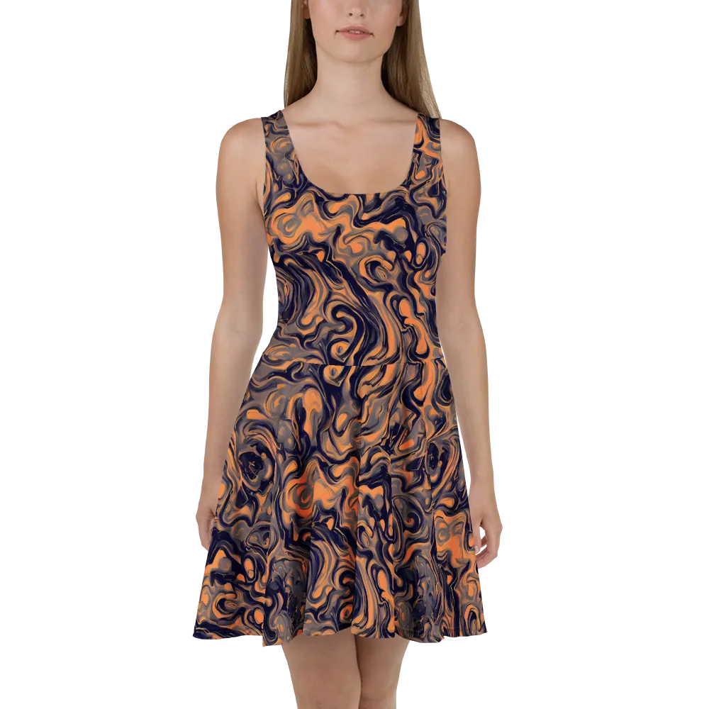 Amber Maelstrom on Skater Dress — Front
