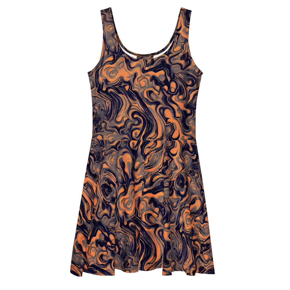 Amber Maelstrom on Skater Dress — Front