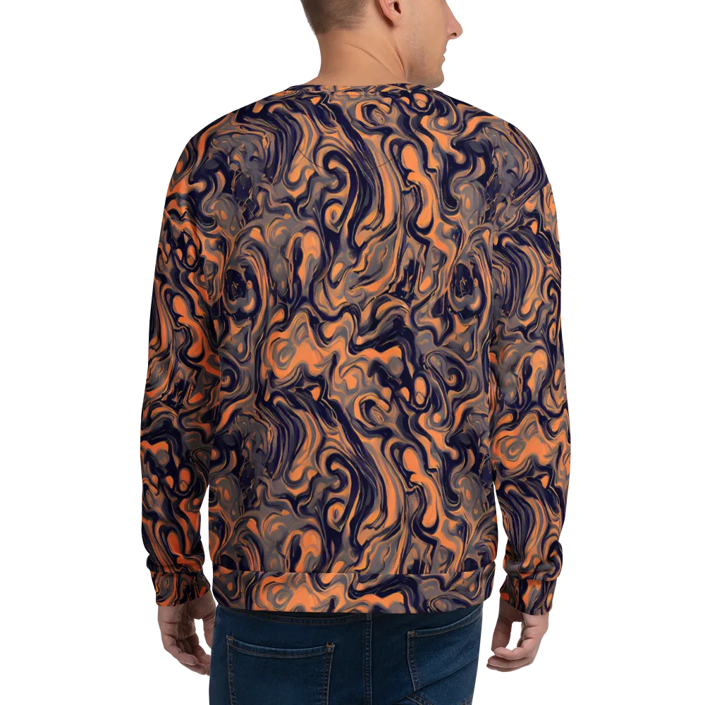 Amber Maelstrom on Sweatshirt — Back