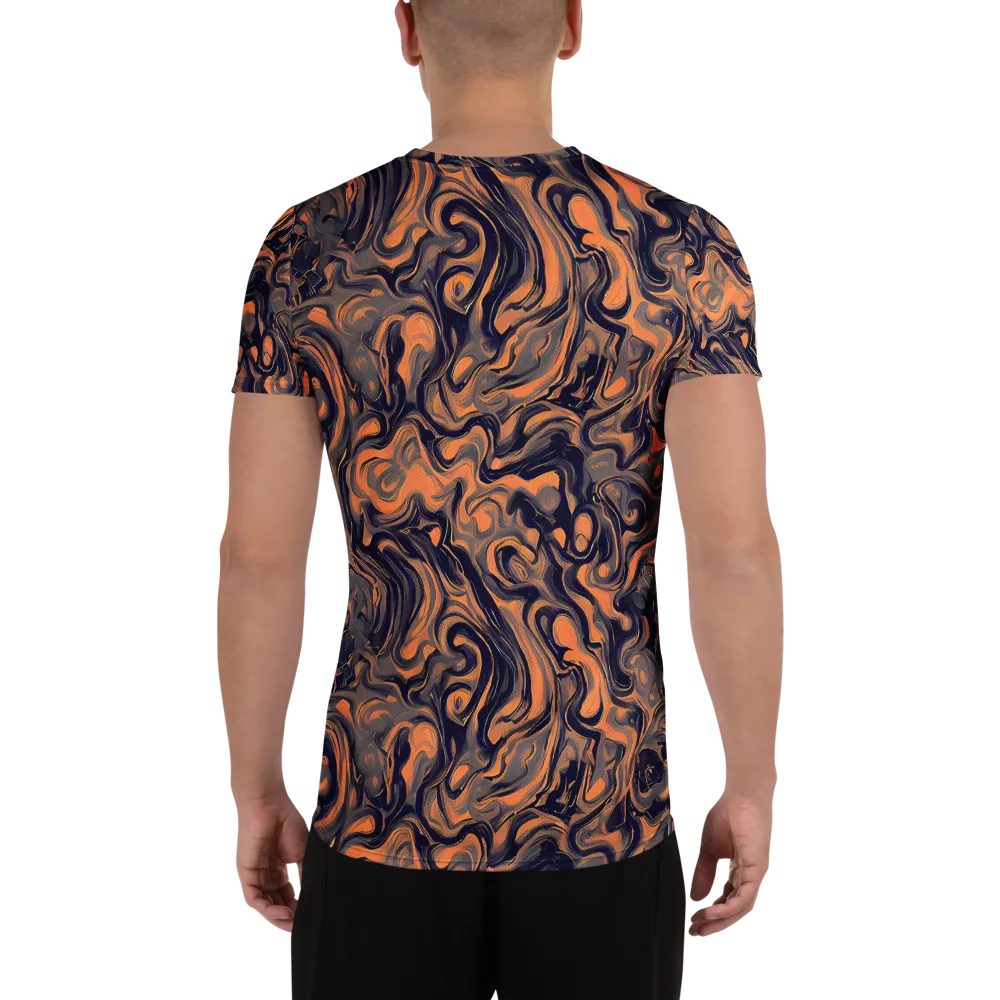 Amber Maelstrom on Men's Athletic T-Shirt — Back