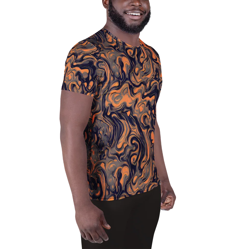 Amber Maelstrom on Men's Athletic T-Shirt — Right