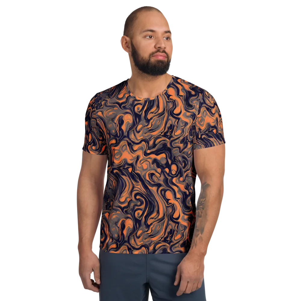 Amber Maelstrom on Men's Athletic T-Shirt — Front