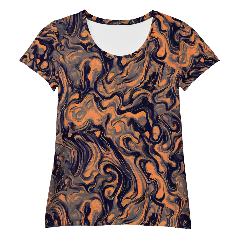 Amber Maelstrom on Women's Athletic T-Shirt — Front