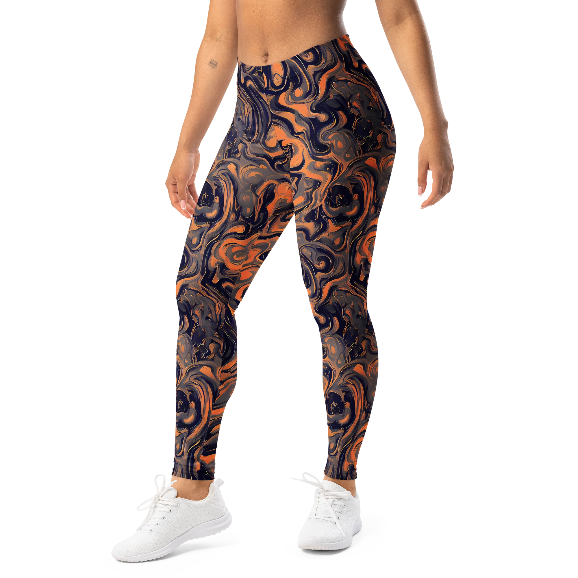 Amber Maelstrom on Leggings — Left Front