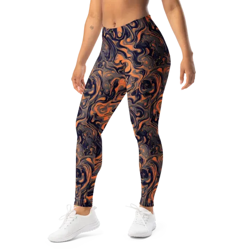 Amber Maelstrom on a Leggings