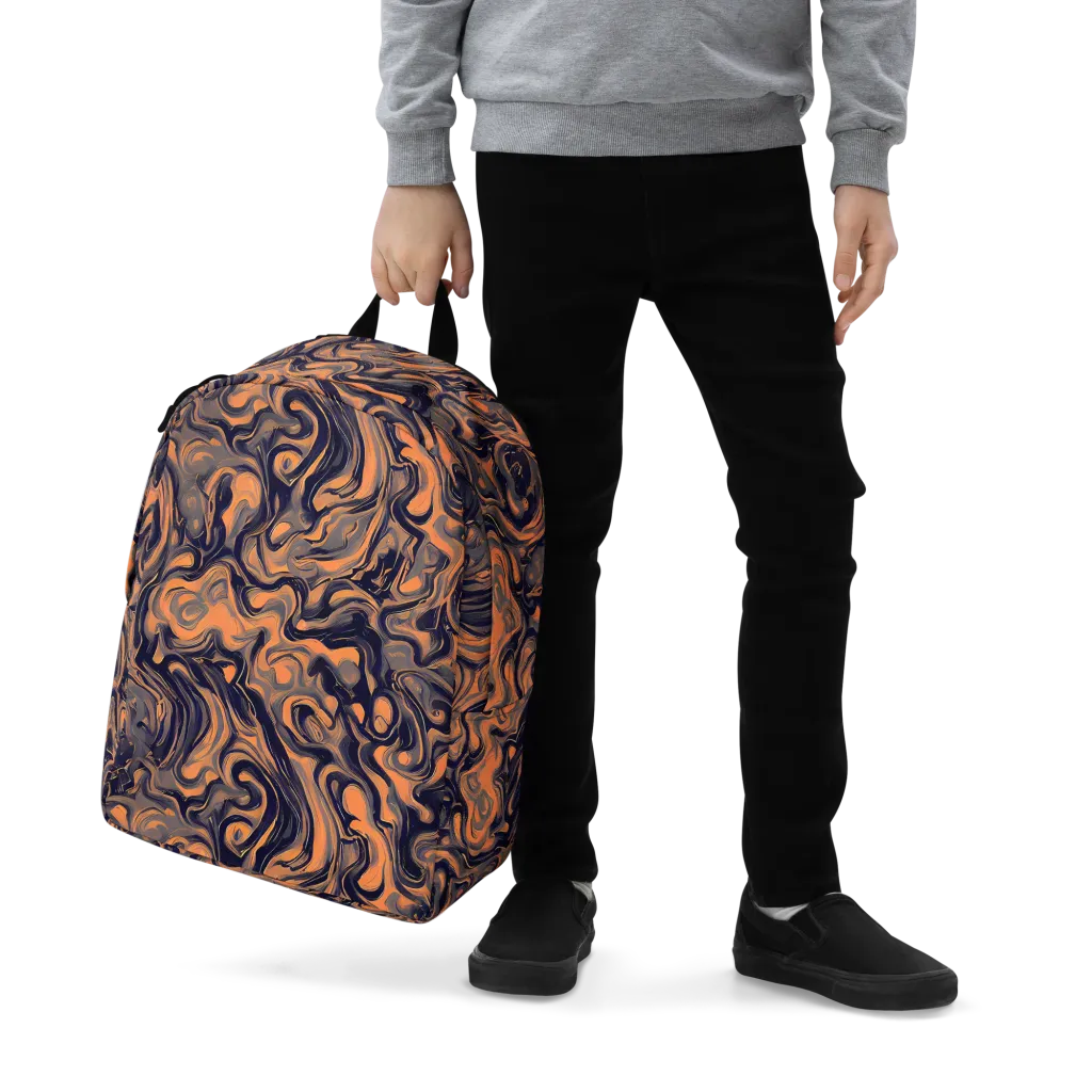 Amber Maelstrom on Minimalist Backpack — Zoomed-in