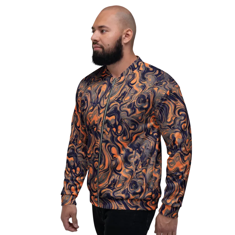 Amber Maelstrom on Bomber Jacket — Left