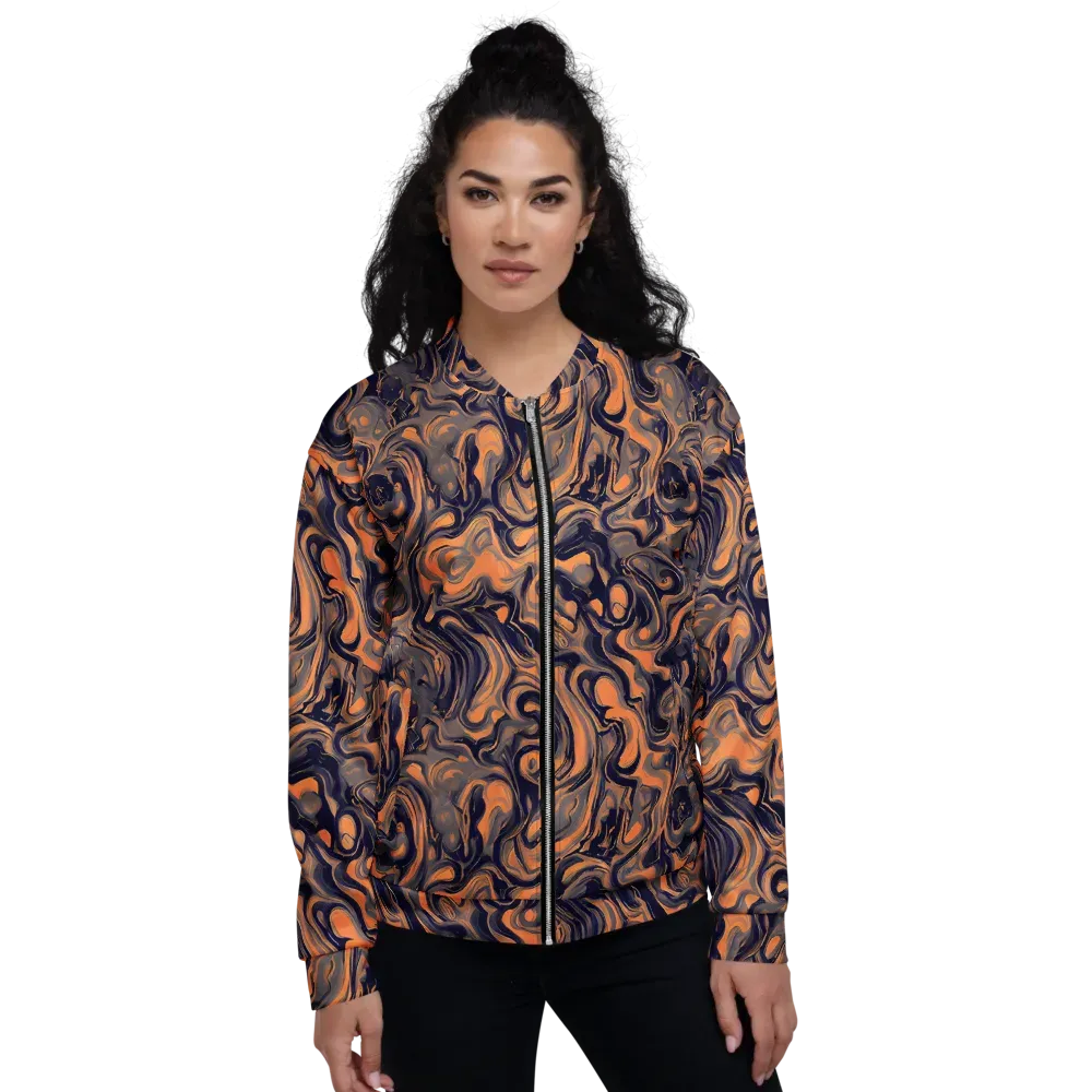 Amber Maelstrom on Bomber Jacket — Front