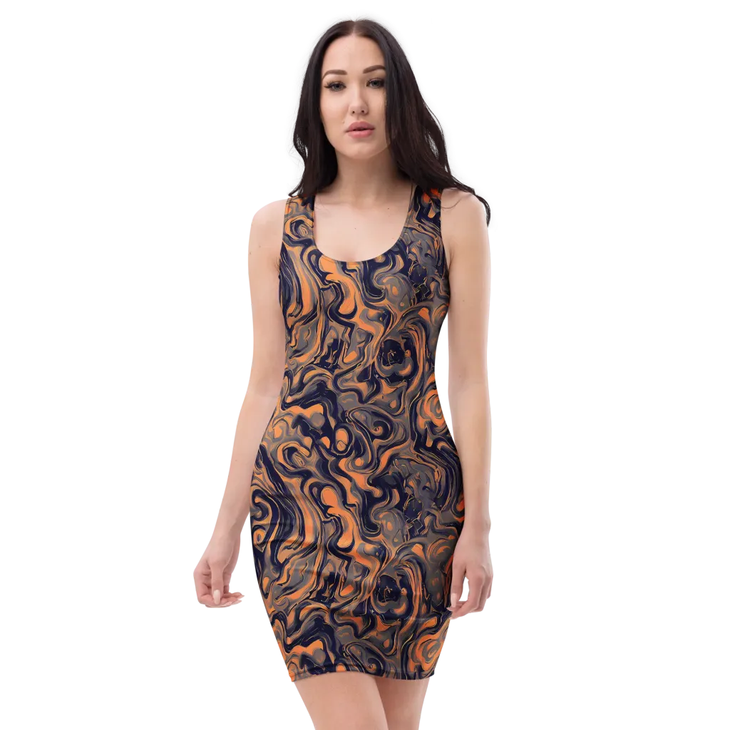 Amber Maelstrom on Bodycon Dress — Front