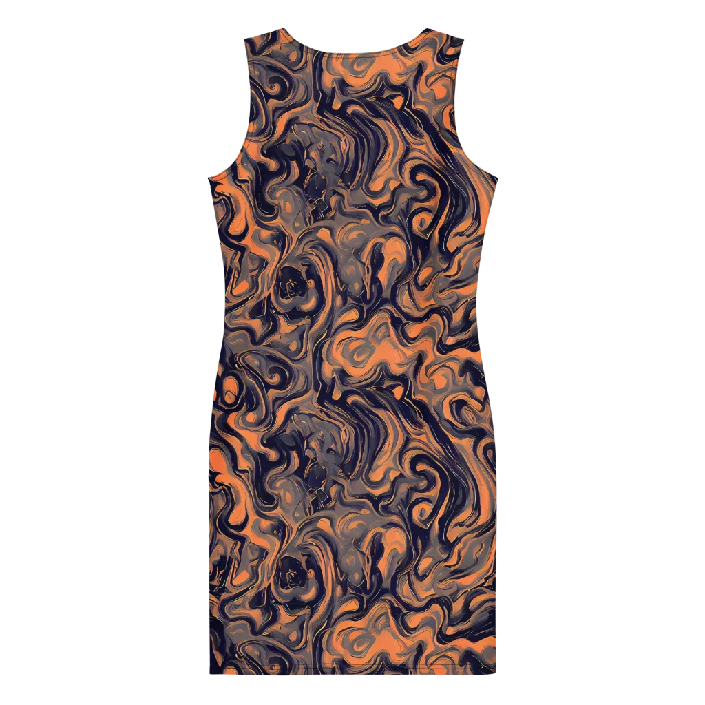 Amber Maelstrom on Bodycon Dress — Back