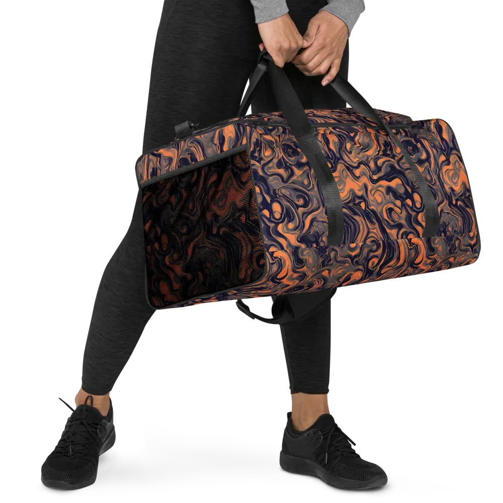 Amber Maelstrom on Duffle Bag — Right Front
