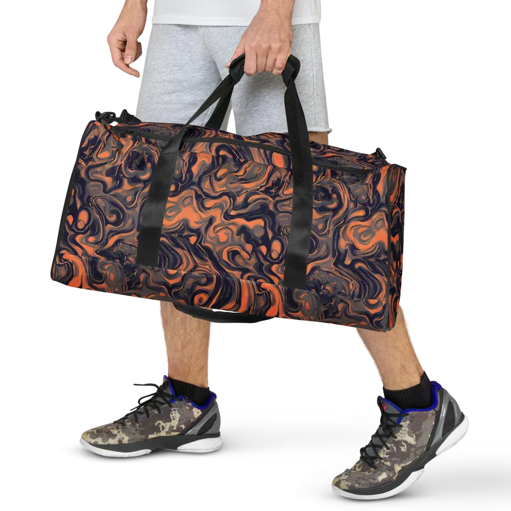 Amber Maelstrom on Duffle Bag — Front