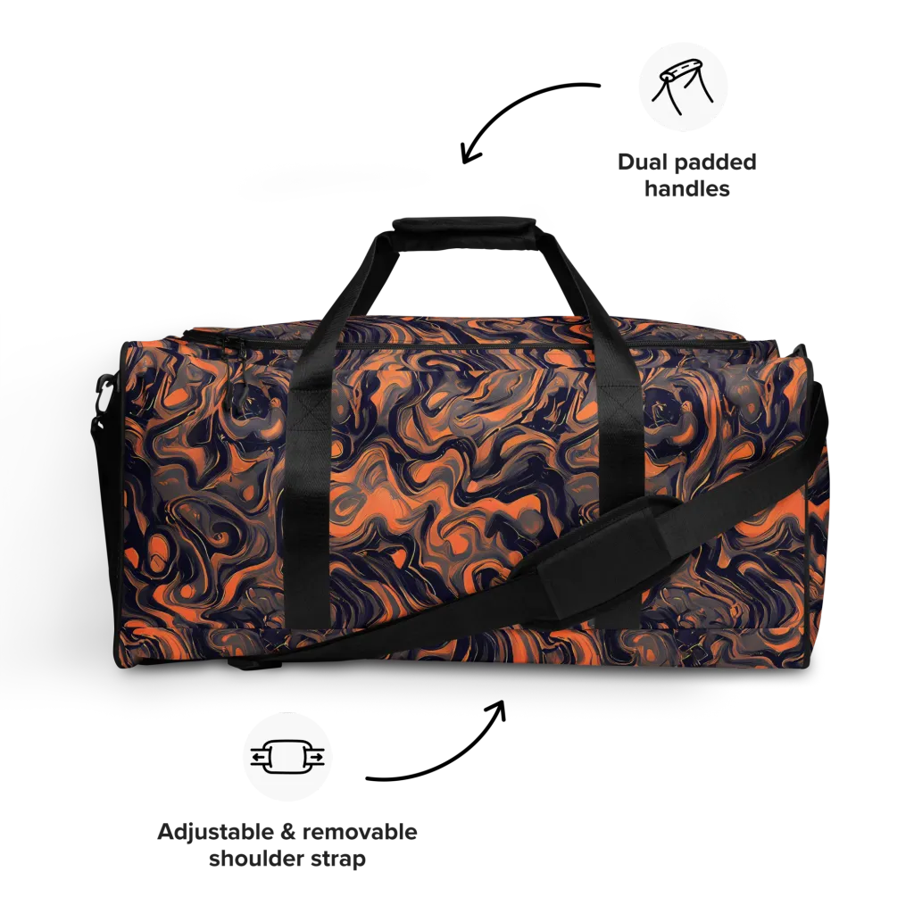 Amber Maelstrom on Duffle Bag — Front