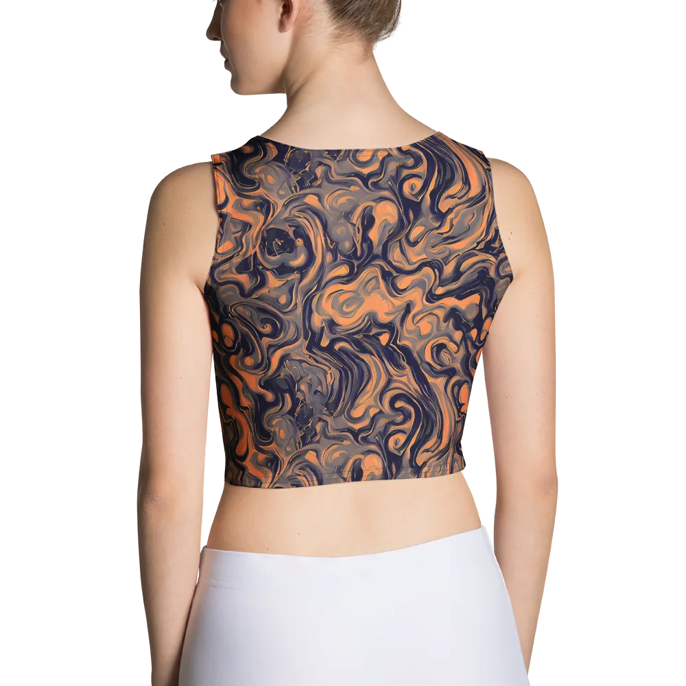 Amber Maelstrom on Crop Top — Back