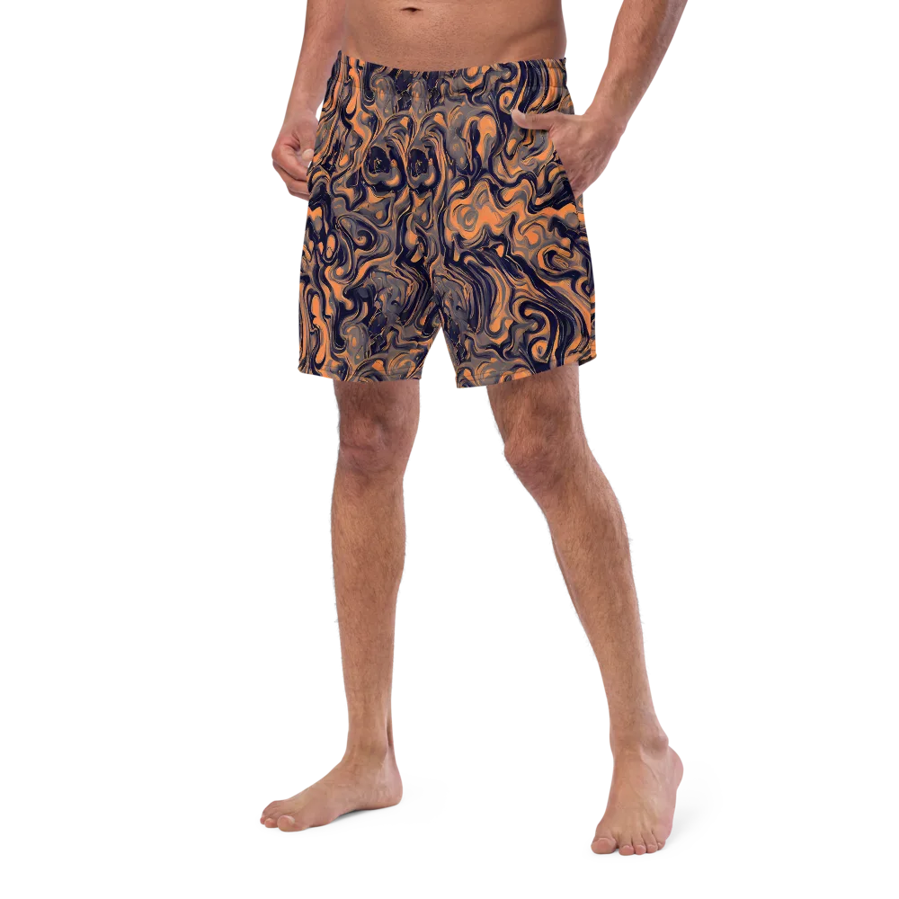 Amber Maelstrom on Swim Trunks — Left Front