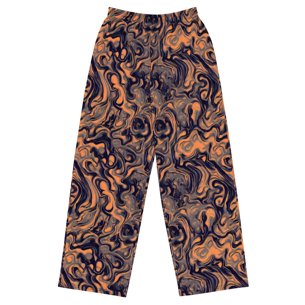 Amber Maelstrom on Wide-Leg Pants — Front