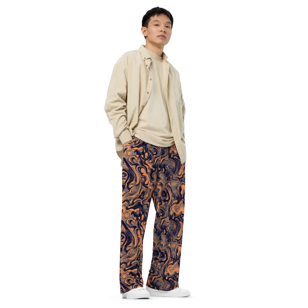 Amber Maelstrom on Wide-Leg Pants — Right Front