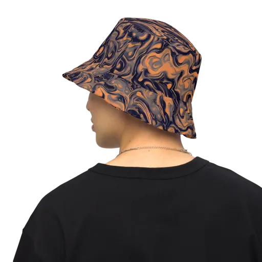 Amber Maelstrom on a Reversible Bucket Hat