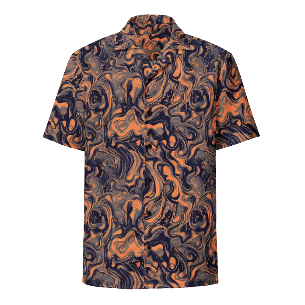 Amber Maelstrom on Button Shirt — Front