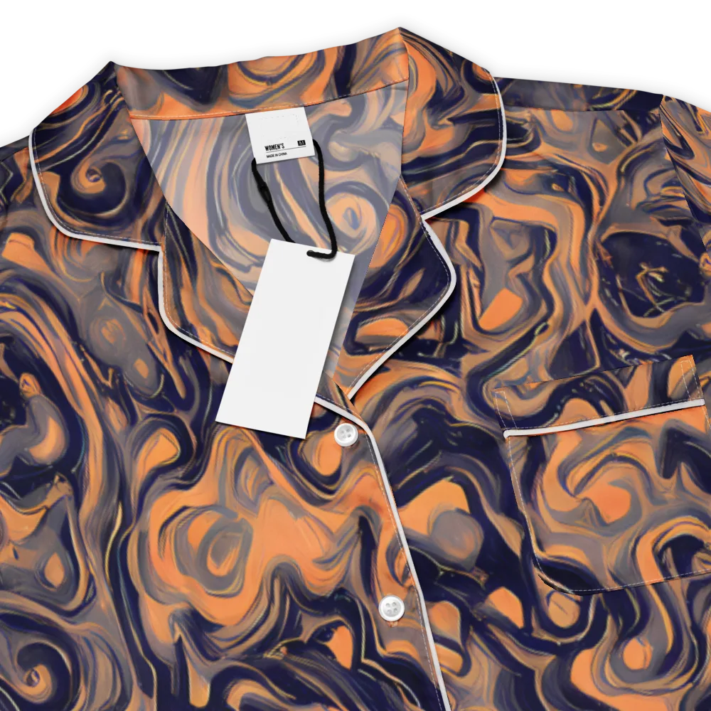 Amber Maelstrom on Women's Short Sleeve Pajama Top — Product details