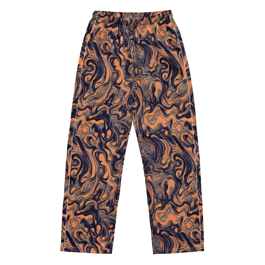 Amber Maelstrom on Women's Pajama Pants — Front
