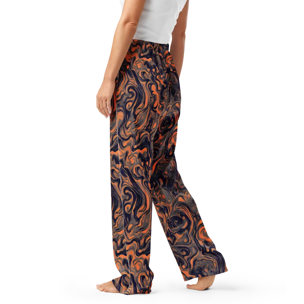 Amber Maelstrom on Women's Pajama Pants — Left