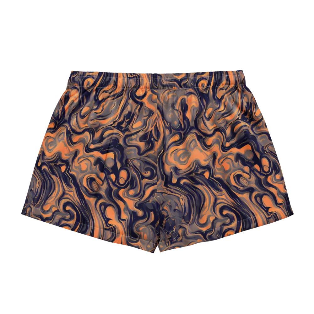 Amber Maelstrom on Women's Pajama Shorts — Back