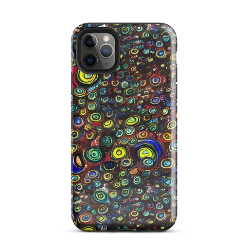 Neon Oculus on a Tough Case for iPhone®