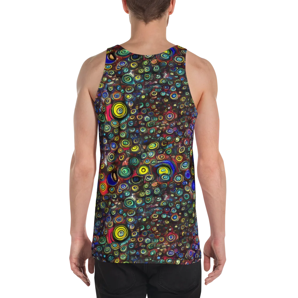 Neon Oculus on Men's Tank Top — Back