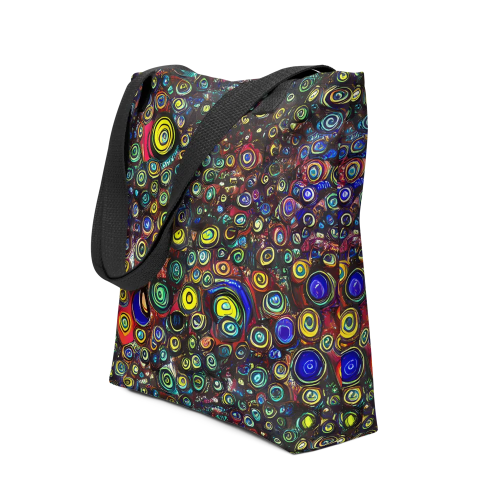 Neon Oculus on Tote Bag — Front