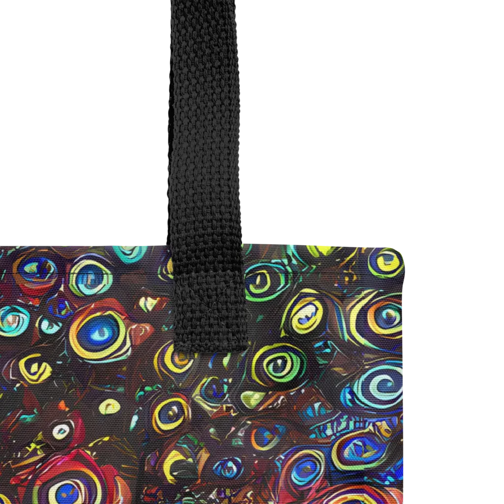 Neon Oculus on Tote Bag — Product details