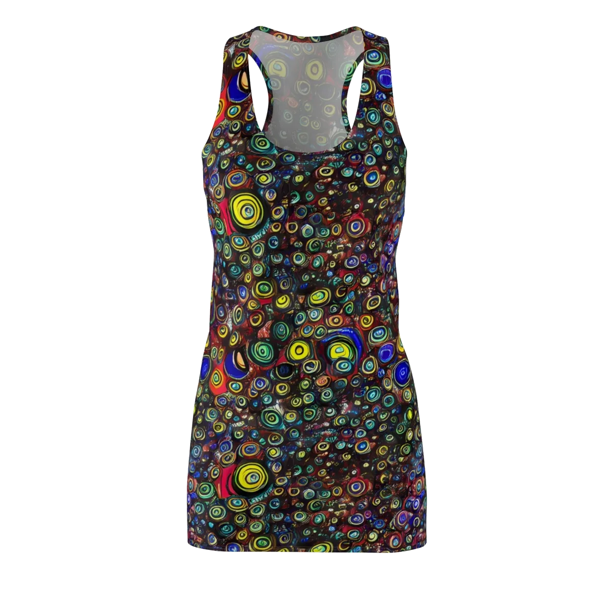 Neon Oculus on Racerback Dress — Front