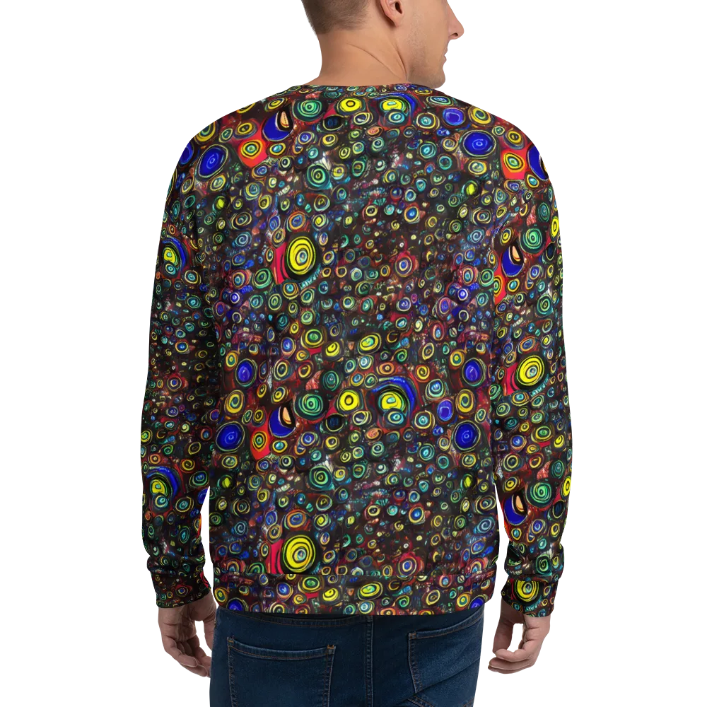 Neon Oculus on Sweatshirt — Back