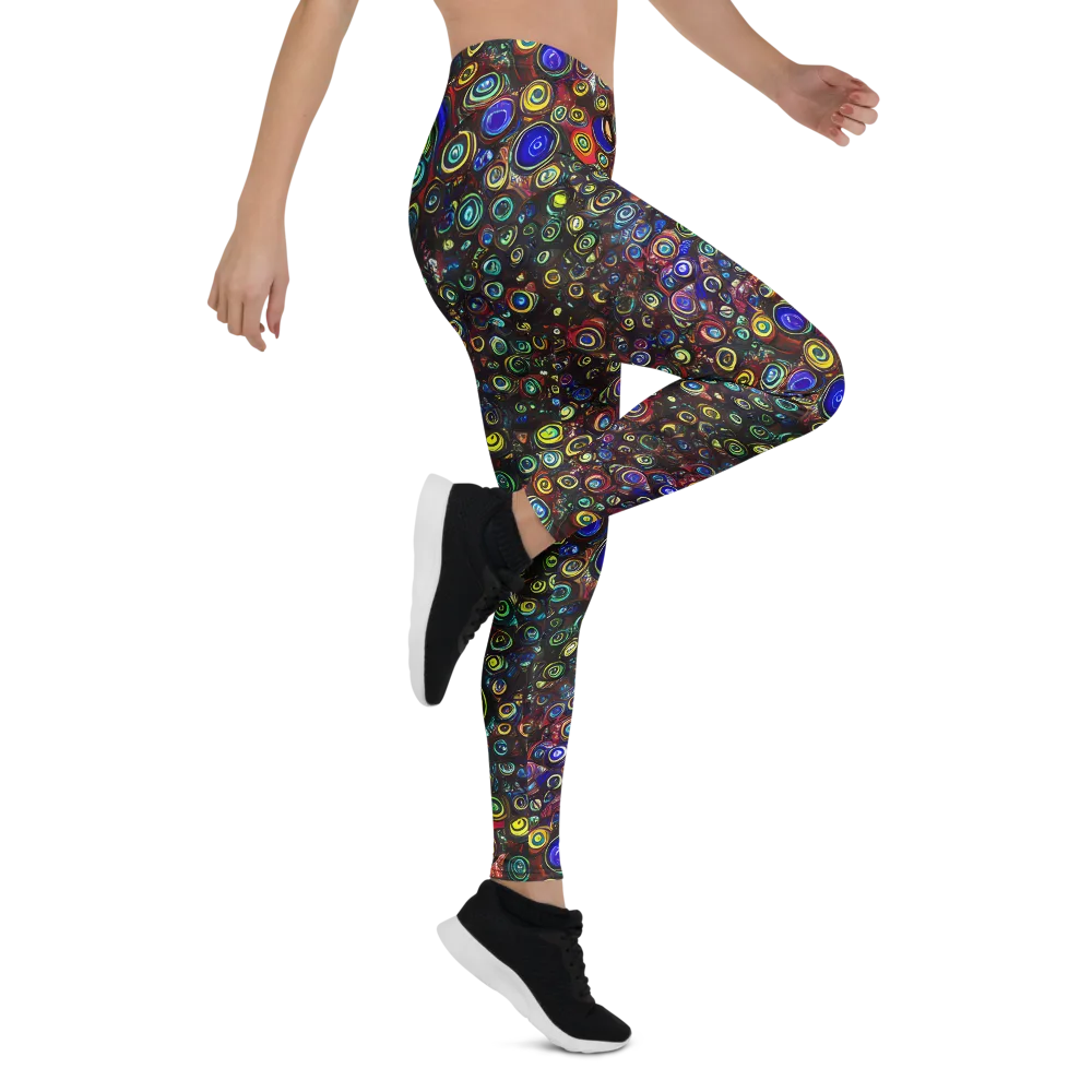 Neon Oculus on Leggings — Right