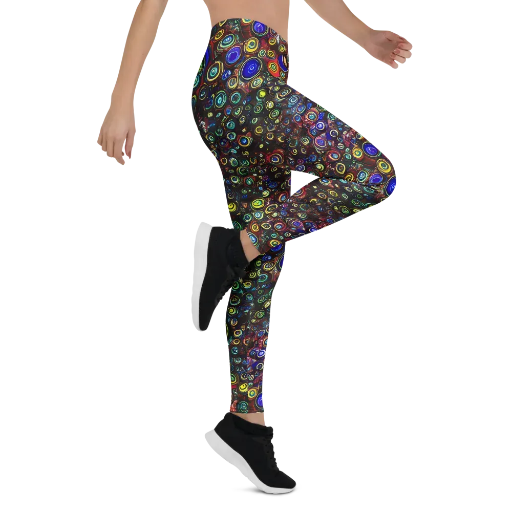 Neon Oculus on Leggings — Right