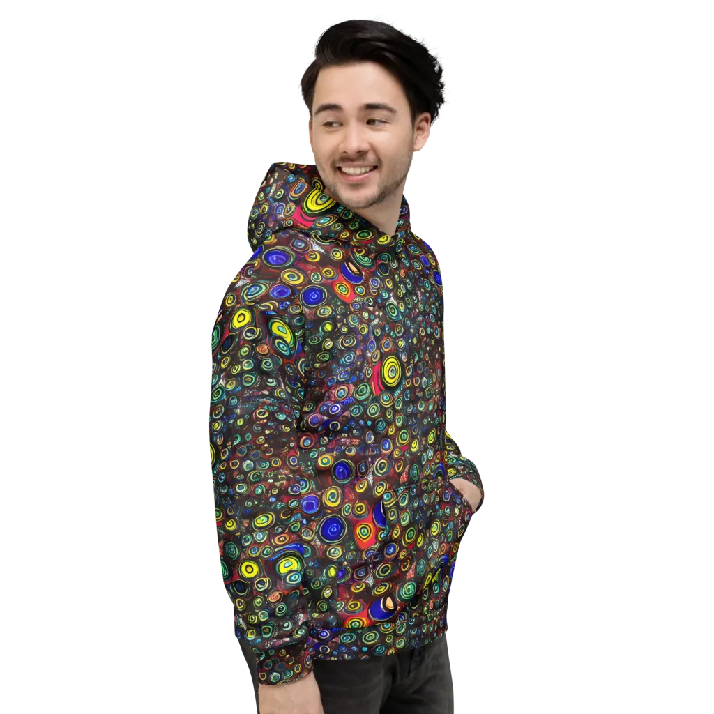 Neon Oculus on Hoodie — Right