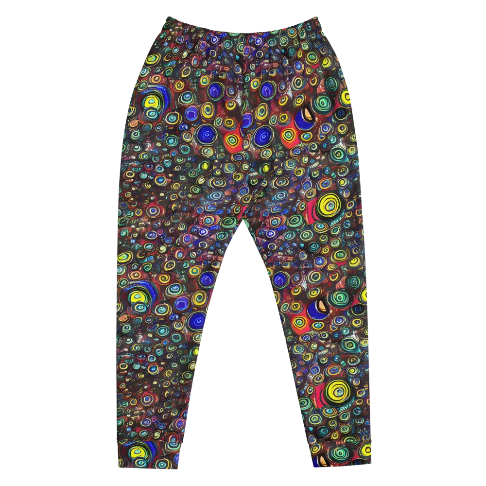 Neon Oculus on Men's Joggers — Front