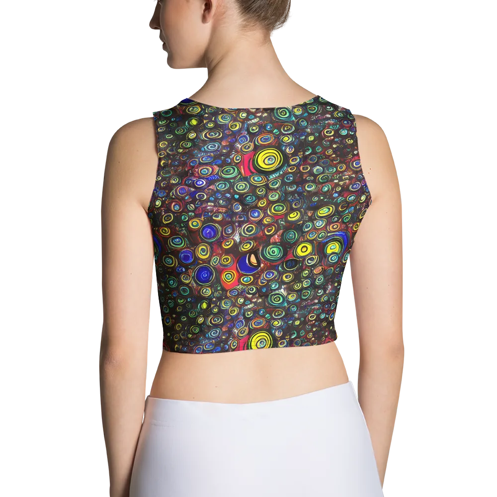 Neon Oculus on Crop Top — Back