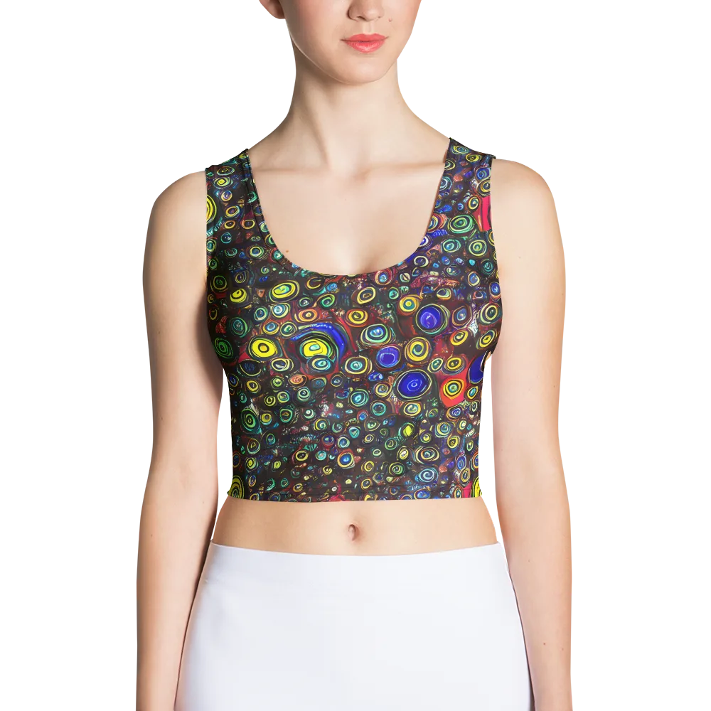 Neon Oculus on Crop Top — Front