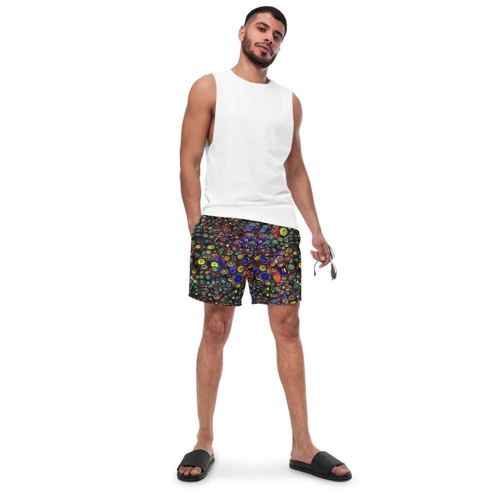 Neon Oculus on Swim Trunks — Front