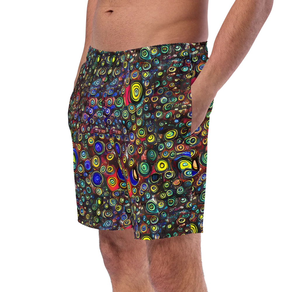 Neon Oculus on Swim Trunks — Left Front