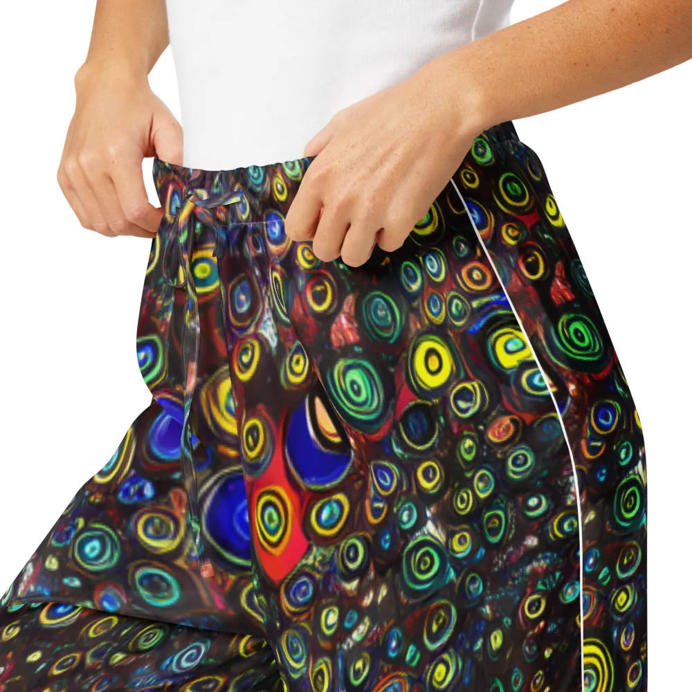 Neon Oculus on Women's Pajama Pants — Product details