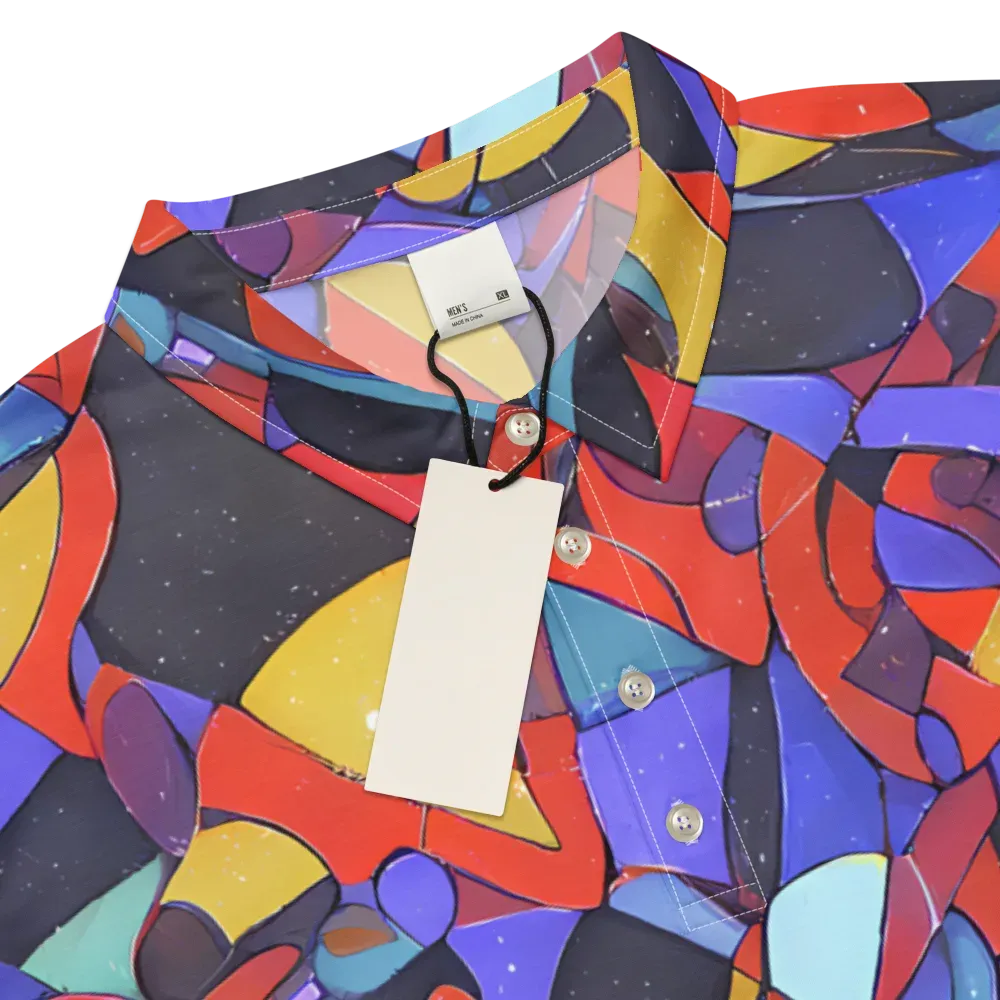 Neon Interlock on Men's Slim Fit Polo Shirt — Product details