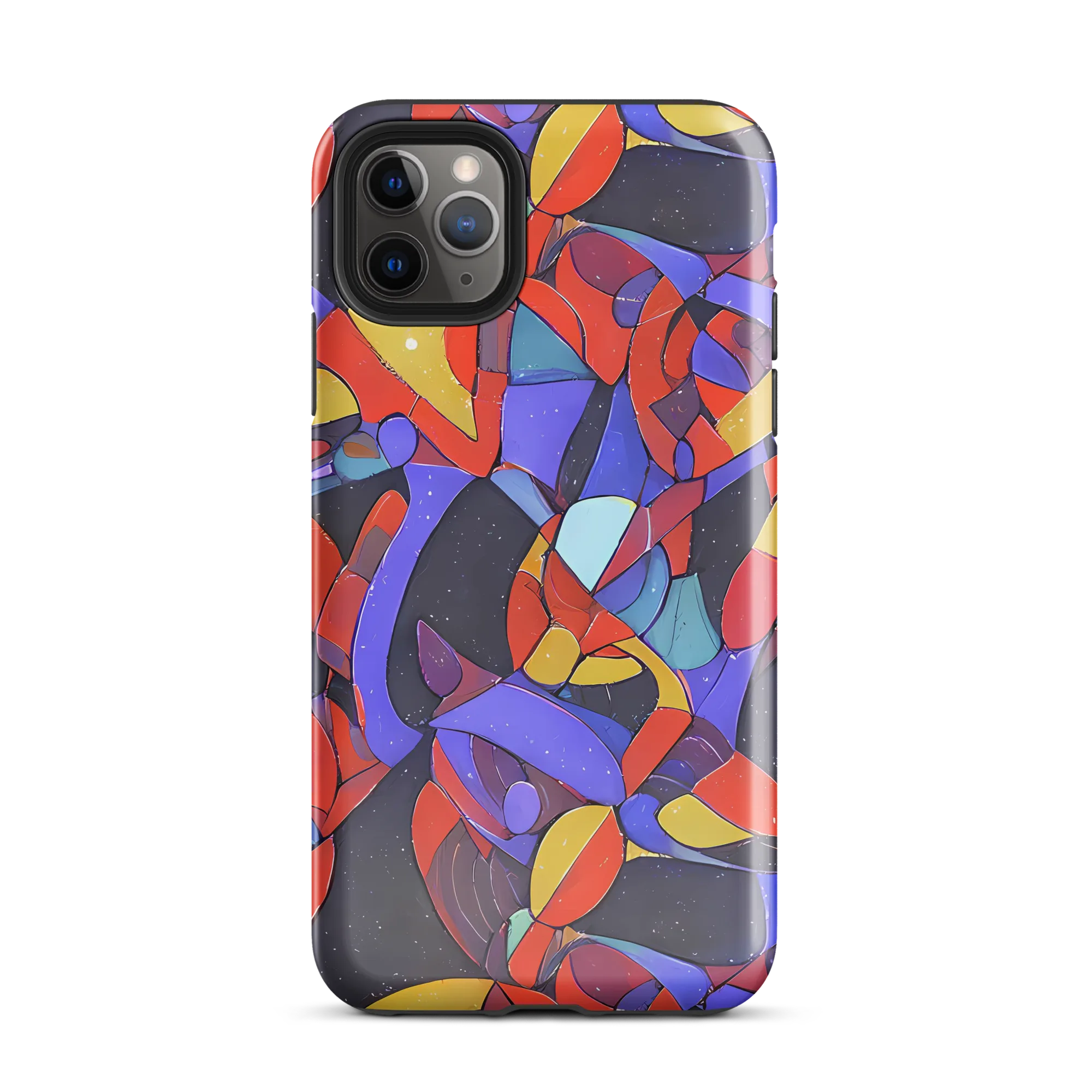 Neon Interlock on Tough Case for iPhone® — Front