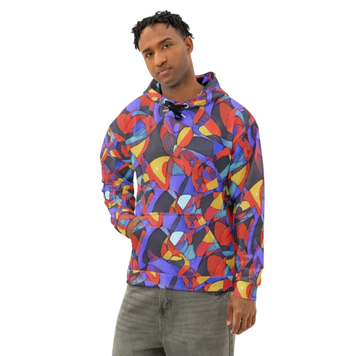 Neon Interlock on a Cotton Hoodie
