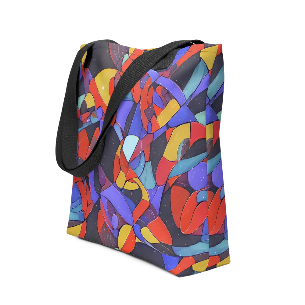 Neon Interlock on Tote Bag — Front