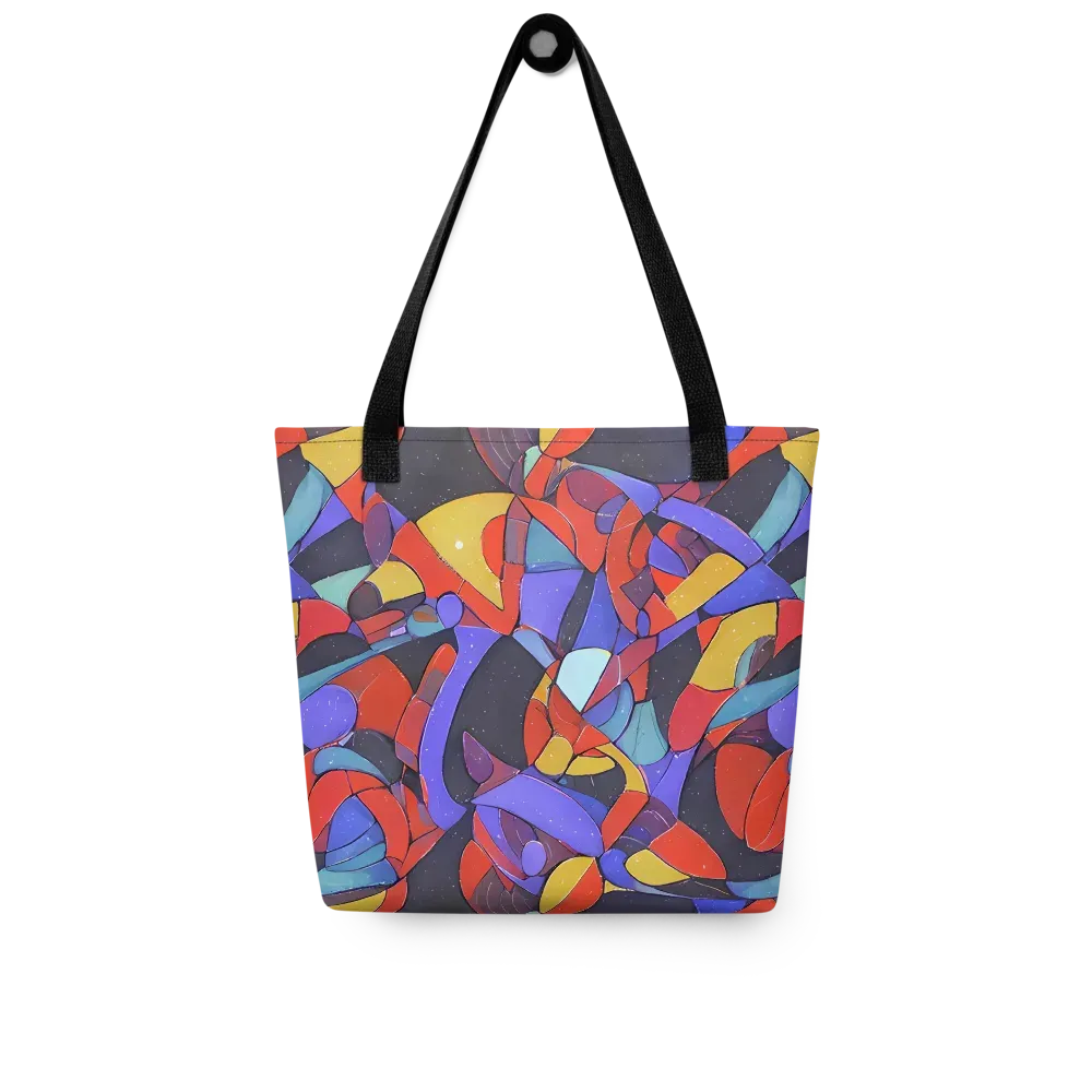 Neon Interlock on Tote Bag — Front