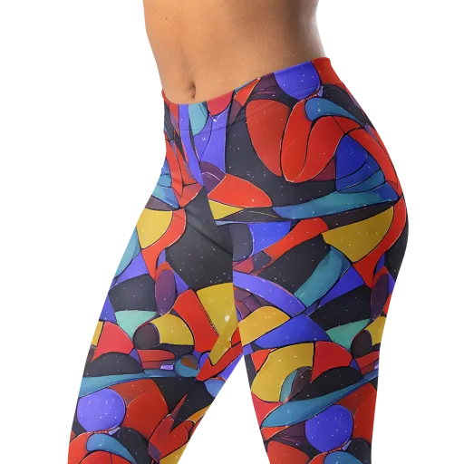 Neon Interlock on a Leggings