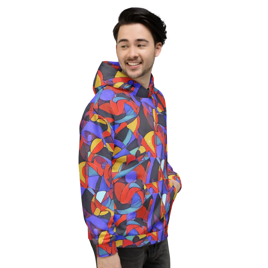 Neon Interlock on Hoodie — Right